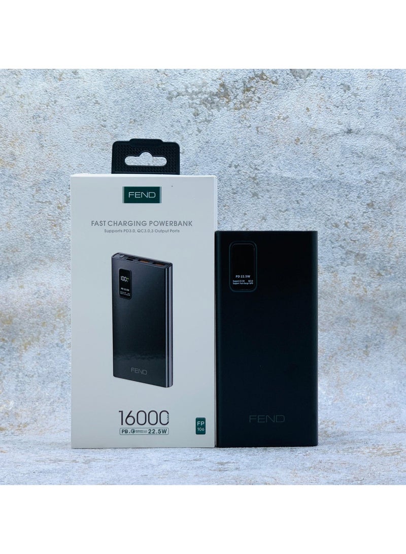 Fend FP106 16000 mAh 22.5W Fast Charging Power Bank - Image 3